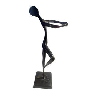 VINTAGE BODRUL KHALIQUE BALLERINA POSE SCULPTURE